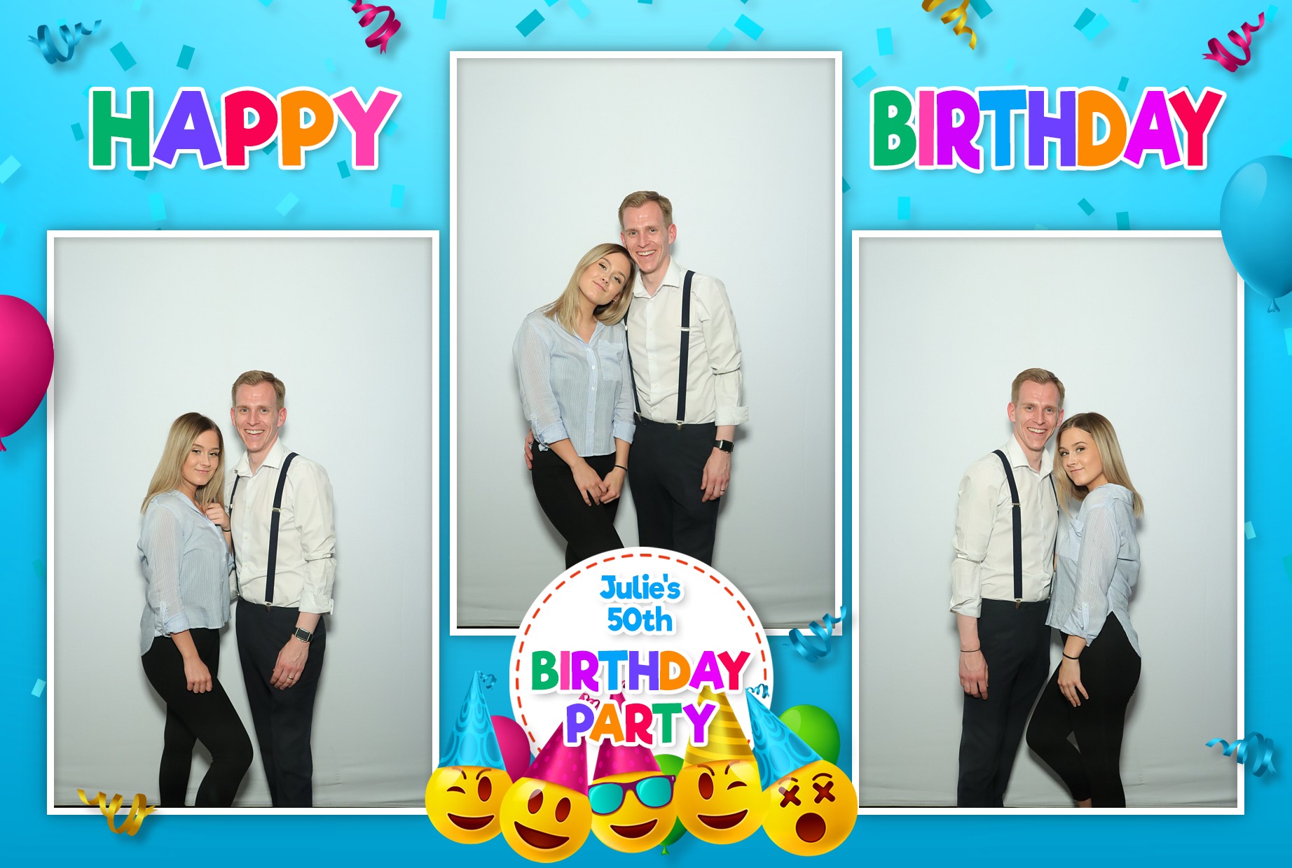 Julie's 50th Birthday | View more photos from the event at gallery.myphotoboothexperience.co.uk/u/MyPhotoBoothExperienceLtd/Julies-50th-Birthday